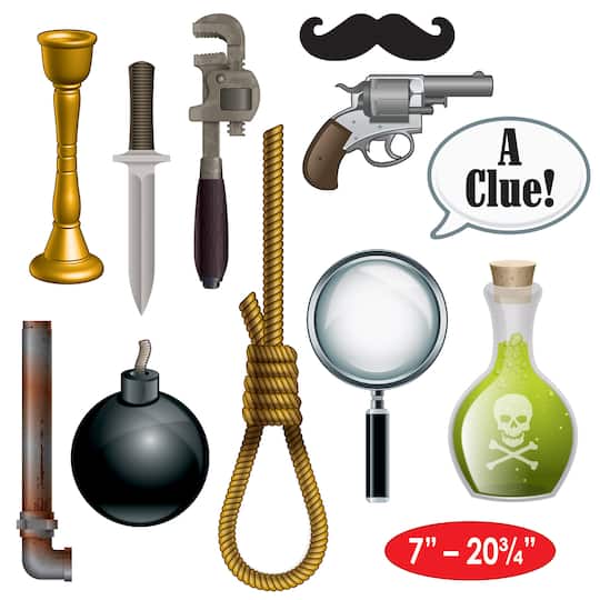 Beistle Murder Mystery Photo Fun Signs Set